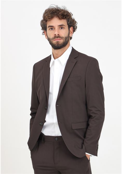 Brown jacket for men SELECTED HOMME | 16087824Chocolate Torte